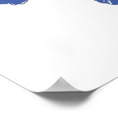 Florida Home blue Poster (Hoek)