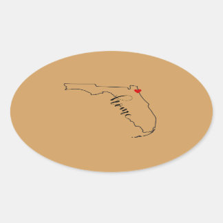Florida Home Jacksonville Sticker