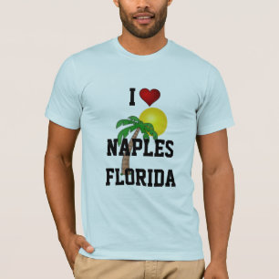 Florida: Ik hou van Napels, Florida palm boom en z T-shirt