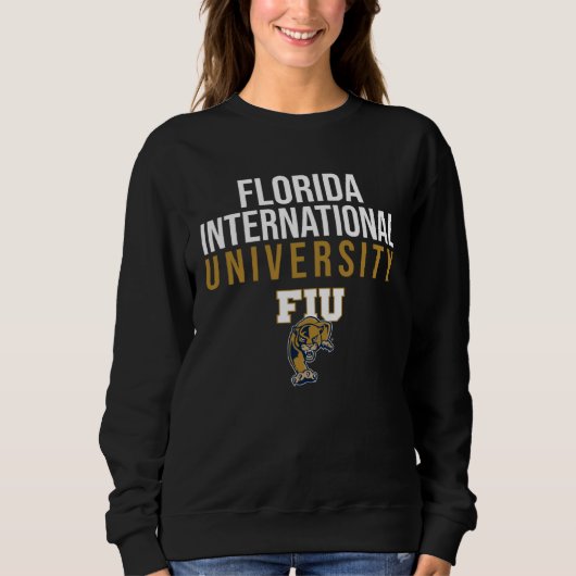 Florida International FIU Panthers Stacked Trui (Voorkant)