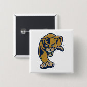 Florida International University Panthers Vierkante Button 5,1 Cm (Voorkant /achterkant)