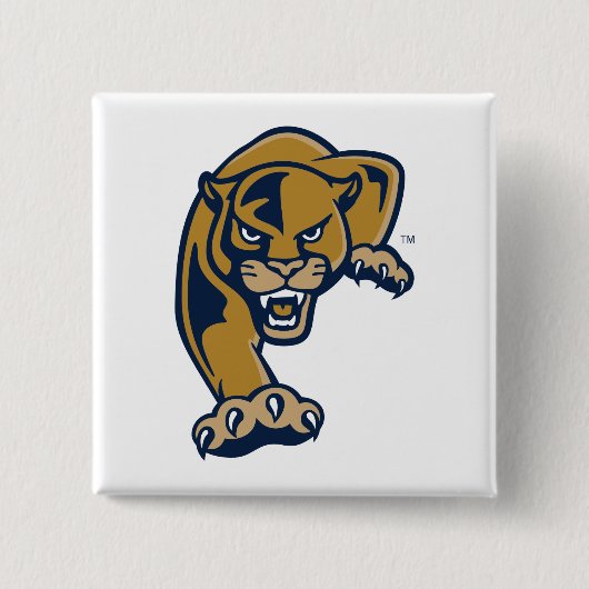Florida International University Panthers Vierkante Button 5,1 Cm (Voorkant)