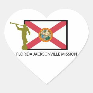 FLORIDA JACKSONVILLE MISSIE LDS CTR HART STICKER
