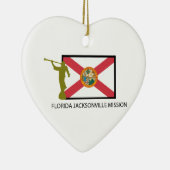 FLORIDA JACKSONVILLE MISSIE LDS CTR KERAMISCH ORNAMENT (Rechts)