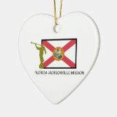 FLORIDA JACKSONVILLE MISSIE LDS CTR KERAMISCH ORNAMENT (Links)