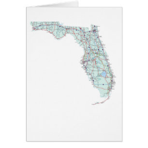 Florida Kaart Blank Kaart