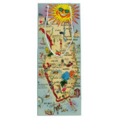  Florida kaart Wijnzak Wijn Cadeautas (Achterkant)