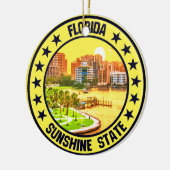 Florida Keramisch Ornament (Links)