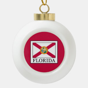 Florida Keramische Bal Ornament