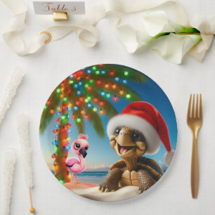 FLORIDA KERSTPARTY BORDEN PAPIEREN BORDJE
