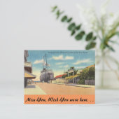 Florida, Key West, Duval St. Briefkaart (Staand voorkant)