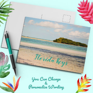 Florida Keys Beach Briefkaart