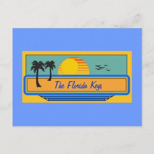 Florida Keys Briefkaart (Voorkant)