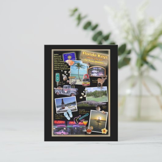 Florida Keys Briefkaart (Staand voorkant)
