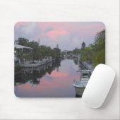 Florida Keys Canal Sunset Muismat (Met muis)
