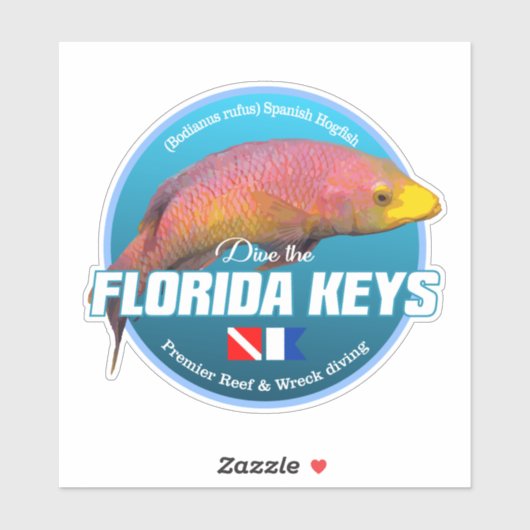 Florida Keys (DD2) Sticker (Vel)