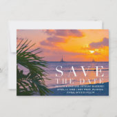 Florida Keys Destination Wedding Save the Date (Voorkant)