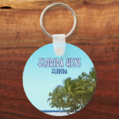 Florida Keys Key West Beach Florida Sleutelhanger (Voorkant)