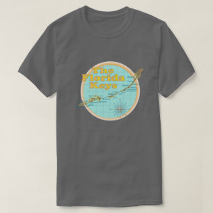 Florida Keys Map illustratie T-shirt