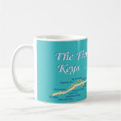 Florida Keys Map met eilandnamen Koffiemok (Links)