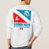 Florida Keys NMS (sq) T-shirt (Achterkant)