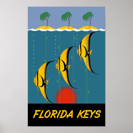 Florida Keys-reisposter Poster (Voorkant)