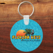 Florida Keys Sleutelhanger (Achterkant)