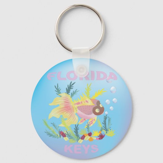 Florida Keys Souvenir Sleutelhanger (Voorkant)