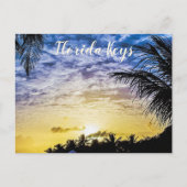 Florida Keys Sunset Briefkaart (Voorkant)