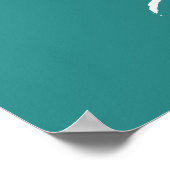 Florida Keys Vintage-poster Poster (Hoek)