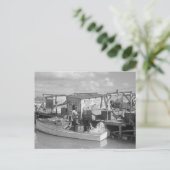 Florida Keys Vist, 1938 Briefkaart (Staand voorkant)