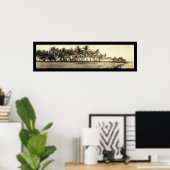 Florida Keys Vist Foto 1912 Poster (Thuiskantoor)