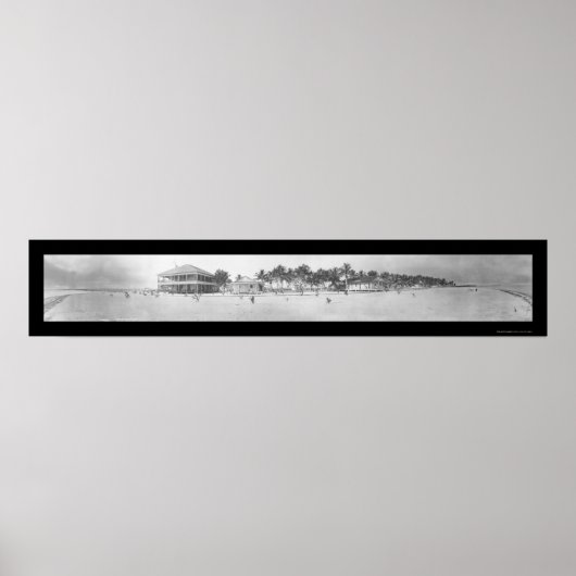 Florida Keys Vist LG Foto 1912 Poster (Voorkant)