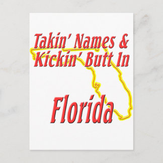 Florida - Kickin' Butt Briefkaart