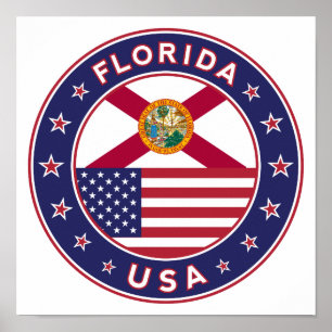 Florida, klein poster