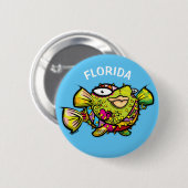 Florida kogelvis ronde button 5,7 cm (Voorkant /achterkant)