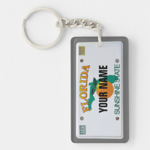 Florida License Bord Sleutelhanger