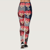 Florida Love Patriotic Flag Fun Leggings (Dos)