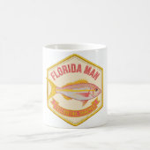 Florida Man Badge Mug Ocyurus chrysurus (Centre)