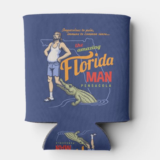 Florida Man Blikjeskoeler (Achterkant)