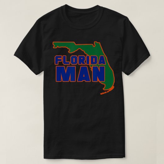 Florida Man T-shirt (Design voorkant)