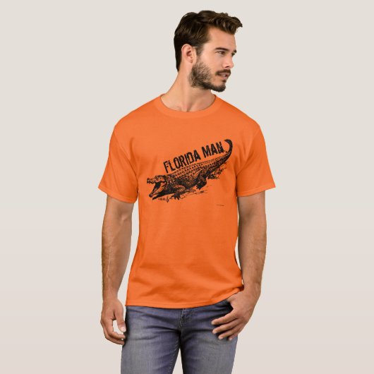 Florida Man T-shirt (Voorkant volledig)