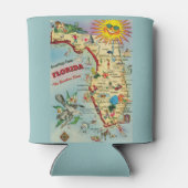 Florida Map Blikjeskoeler (Achterkant)