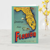  Florida Map Kaart (Gele Bloem)