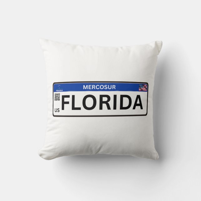 Florida Mercosur Kussen (Voorkant)
