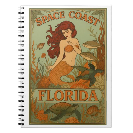 Florida Mermaid Notitieboek (Voorkant)