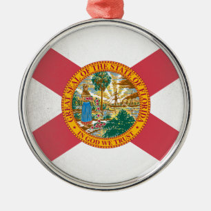 Florida Metalen Ornament