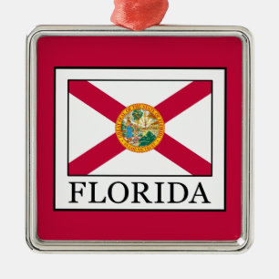 Florida Metalen Ornament
