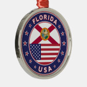 Florida Metalen Ornament (Rechts)