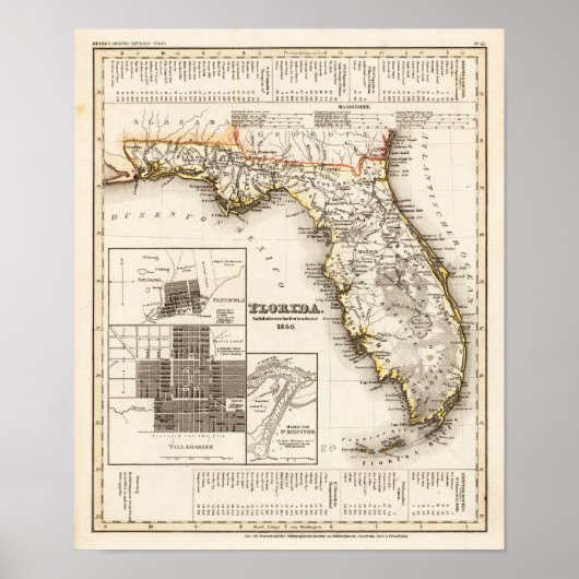 Florida Meyer, Joseph 1850 Poster (Voorkant)